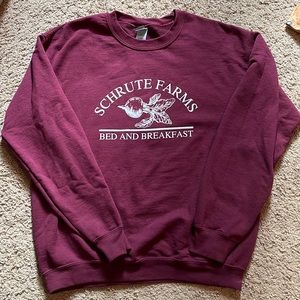 The Office - Schrute Farms Bed and Breakfast Crew Neck Sweatshirt